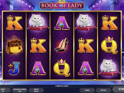 Игровой автомат Book Of Lady производителя Endorphina